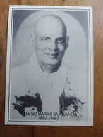 CPM   H.H. SRI SWAMI SIVANANDA  1887-1963  Pre-Centennial All India Tour Celebration - Boeddhisme