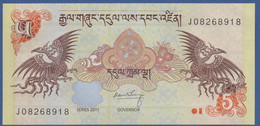 BHUTAN - P.28b – 5 Ngultrum 2011 - UNC - Bhutan