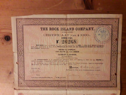 The Rock Island Company - 1901? - 1904? - 1907? - Autres & Non Classés