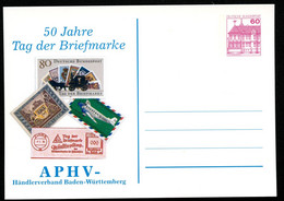 Bund PP106 B1/011 50 J.TAG DER BRIEFMARKE Sindelfingen 1986 - Cartes Postales Privées - Neuves