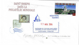 CANADA 2004 SOUVENIR COVER ST.JOSEPH ORATORY CENTENNIAL - HerdenkingsOmslagen