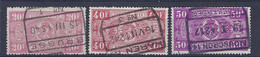 210038773  BELGICA. YVERT   TPCP  Nº  163/165/166 - Journaux [JO]