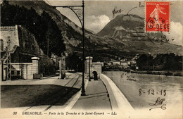 CPA GRENOBLE - Porte De La TRONCHE Et Le St-Eynard (654829) - La Tronche