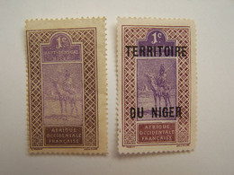 France Haut-Sénégal Et Niger Neufs - Unused Stamps