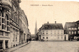 CPA IZEGEM (ISEGHEM) Groote Markt - Izegem