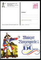 Bund PP106 B2/040 KARNEVAL RANZENGARDE Mainz 1987 - Postales Privados - Nuevos