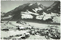 CPSM Suisse Enney (Gruyère) Dents De Broc, Du Chamois Et Du Bourgoz, Timbre 1965 - Broc