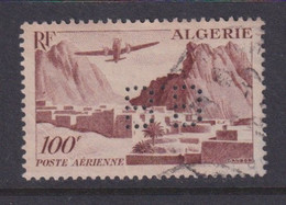 Perforé/perfin/lochung Algérie 1949 PA No 10   B.B  Barclay's Bank - Oblitérés