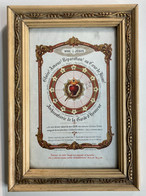Archiconfrérie De La Garde D'Honneur Du Sacré Coeur De Jésus - Maria Macar - 1908 - Santini