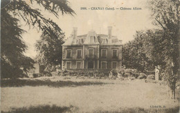 CPA FRANCE 38 " Chanas, Château Alizon". - Chanas