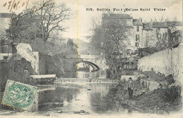 CPA FRANCE 83 " Solliès Pont, Ecluse St Victor". - Sollies Pont