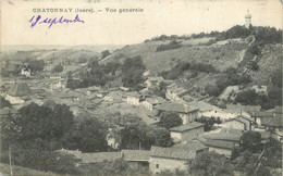 CPA FRANCE 38 " Châtonnay, Vue Générale". - Châtonnay