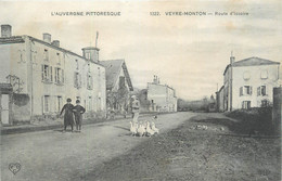 CPA FRANCE 63 " Veyre Monton, Route D'Issoire". - Veyre Monton