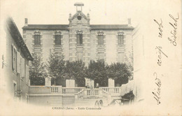 CPA FRANCE 38 " Chanas, Ecole Communale". - Chanas