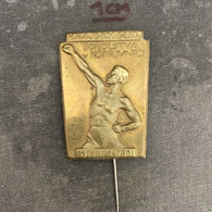 Badge Pin ZN010294 - Gymnastics Sokol Czechoslovakia Koprivnice 1931 - Gymnastique