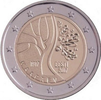 2 € Commemorativi Estonia 2017 - “Strada Estone Verso L'indipendenza” - Estonie