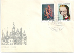 B2792 Poland Polska FDC Art Sculpture Religion Madonna - Sculpture