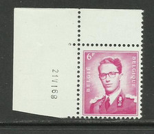 DR16 : Nr 1069F Met Drukdatum 21 VI 68 ( Postfris ) - 1953-1972 Bril