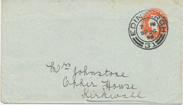 GB „EDINBURGH / 31“ CDS Superb QV ½ D Embossed Stamped To Order Postal Stationery Env To KIRKWALL / 207“, Orkney Islands - Lettres & Documents