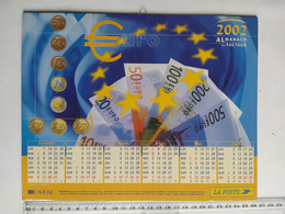 ALMANACH DU FACTEUR 2002 LA POSTE EUROS LAVIGNE - Grand Format : 2001-...