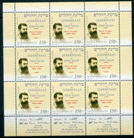 HUNGARY 2004 Herzl Centenary Sheetlet MNH / **.  Michel 4871 Kb - Unused Stamps