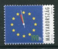 HUNGARY 2004 EU Entry IV MNH / **.  Michel 4844 - Unused Stamps