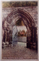 KELSO ABBEY - ROXBURGHSHIRE - SCOTLAND - GOTHIC DOORWAY - WROUGHT IRON / FER FORGé / FERRO BATTUTO - 1932 - Roxburghshire