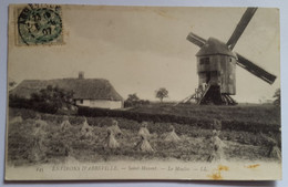 Carte Postale Abbeville Saint Maxent Le Moulin 1907 - Abbeville
