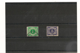 EIRE 1940/53 TAXE N° 1 Ou 5 Et 10 OBLITÉRÉS  CÔTE: 30, 00 € + - Portomarken