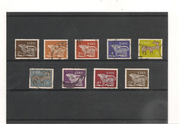 EIRE 1968/69 SÉRIE COURANTE ANIMAUX STYLISES OBLITÉRÉS - Used Stamps