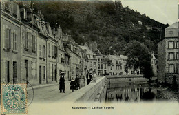 Aubusson * La Rue Vaveix * Villageois - Aubusson