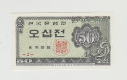 Zuid-korea South Korea 50 Jeon 1962 UNC - Corea Del Sud