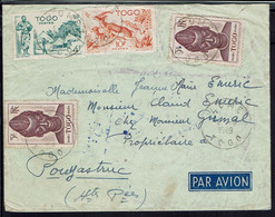 Togo - Enveloppe De Lomé Du 5-5-1949 Pour Pouyastruc - Affranchissement Varié à 20 F - B/TB - - Briefe U. Dokumente