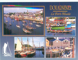 Cpsm   -  Douarnenez      - Le Port Musée établi Dans Le Bassin à Flot Du Port Rhu      G400 - Douarnenez
