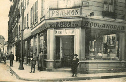 Elbeuf * Devanture Fabrique De Biscuits P. SALMON Gateaux Secs 59 Rue De La Barrière * Commerce Magasin - Elbeuf