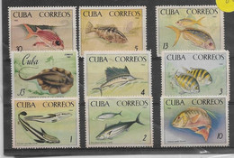 Thème Poissons - Cuba - Timbres Neufs Sans Charnière ** - TB - Fishes