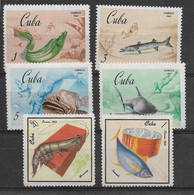 Thème Poissons - Cuba - Timbres Neufs Sans Charnière ** - TB - Vissen