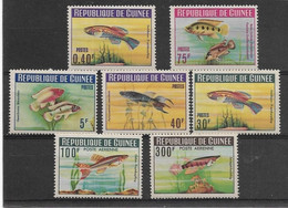 Thème Poissons - Guinée - Timbres Neufs Sans Charnière ** - TB - Fishes