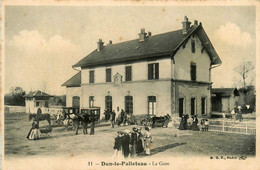 Dun Le Palleteau * La Gare * Ligne Chemin De Fer De La Creuse * Attelage Diligence - Dun Le Palestel