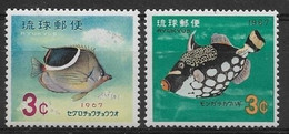 Thème Poissons - Ryukyu - Timbres Neufs Sans Charnière ** - TB - Poissons