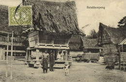 Indonesia, SUMATRA, Native Batak Kampong (1926) Postcard - Indonesia