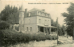 évaux Les Bains * Le Café De La Fontaine ROYERE Royère Propriétaire - Evaux Les Bains