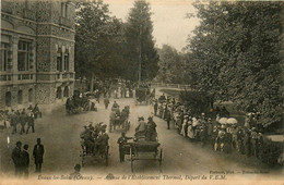 évaux Les Bains * Avenue De L'établissement Thermal * Thermes * Départ Du V.E.M * Attelage Diligence - Evaux Les Bains