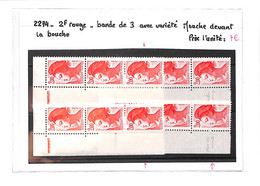 LIBERTE  -  N°2274xx - Variété Mouche Devant La Bouche Dans 1 Bande De 3- L'UNITE ( Neufs Sans Charnieres ) Voir Scan - Unused Stamps