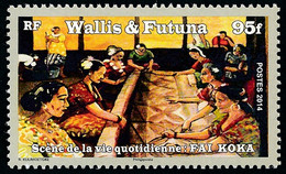 WALLIS ET FUTUNA 2014 - Yv. 811 **  - Scène De La Vie Quotidienne: Fai Koka  ..Réf.W&F23487 - Unused Stamps