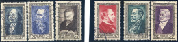 France 1952 - N°930 à 935 - Série Personnages - Oblitéré - (F627) - Gebruikt