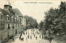 Felletin * Le Collège * La Cour Des Grands * école - Felletin