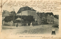 94  ABLON    Quai De La Baronnie Et Rue Du Bac - Ablon Sur Seine