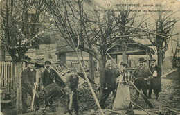 94  ABLON   Apres Le Désastre Les Murs Et Les Maisons Detruits  INONDATION 1910 - Ablon Sur Seine