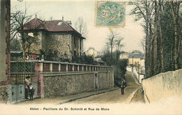 94  ABLON   Pavillons Du Dr Schmitt Et Rue De Mons - Ablon Sur Seine